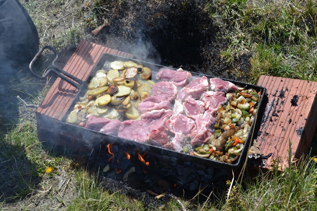 Camping Y Hostal El Ovejero Эль-Калафате Экстерьер фото